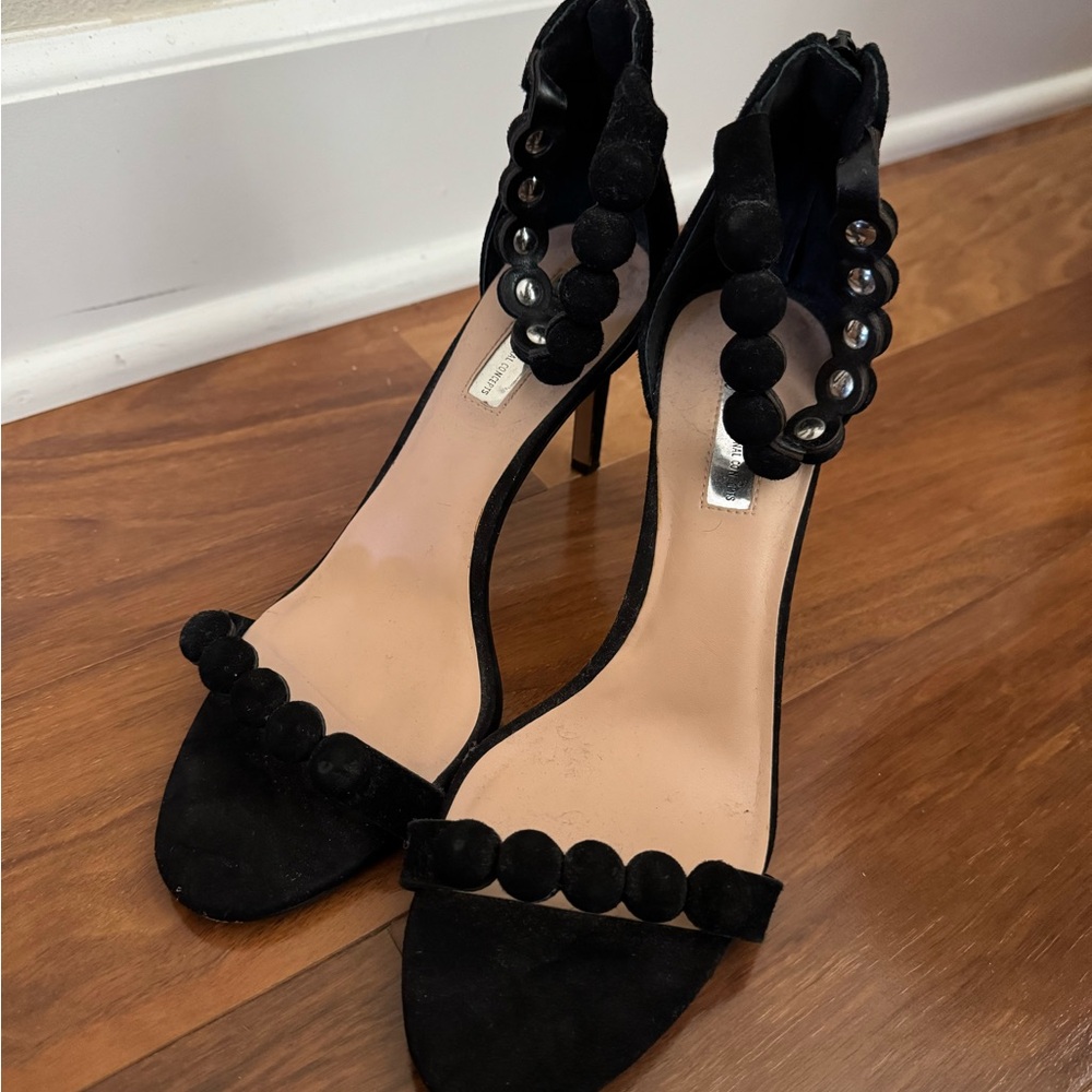 I.N.C. International Concepts Women's Gabbye Two-Piece Sandals, Black, size 9